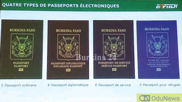 Burkina Faso Unveils New Biometric Passport Without ECOWAS Logo