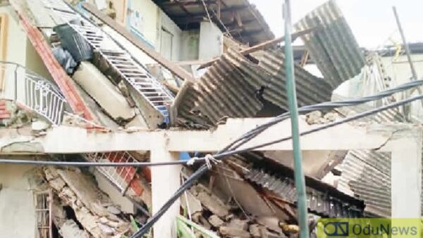 Four Injured as Residential Building Collapses in Plateau State After Heavy Rainfall