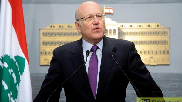 Lebanon’s Prime Minister Condemns Israeli Strikes on Nabatieh