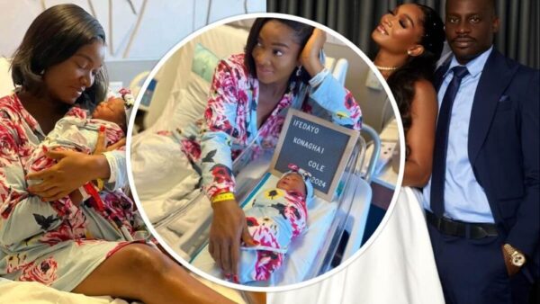 Actress Wofai Fada and Husband Taiwo Cole Welcome Baby Girl Amid Family Drama