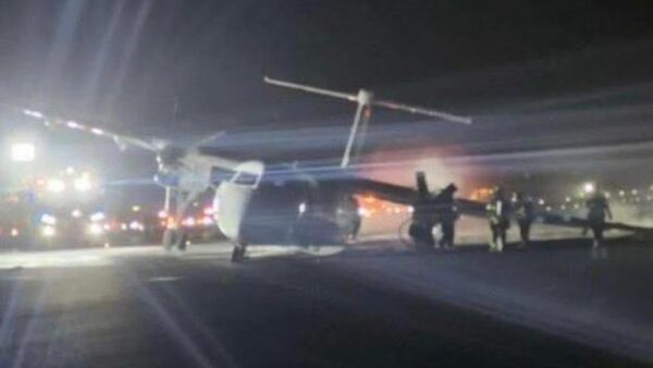 Air Canada Express Flight Skids on Halifax Runway Amid Landing Gear Issue