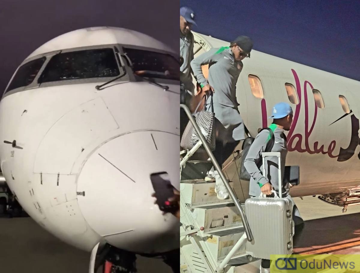 Super Eagles plane crash om Angola