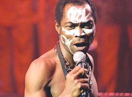 Fela Kuti becomes first African inducted into Rock and Roll Hall of Fame
