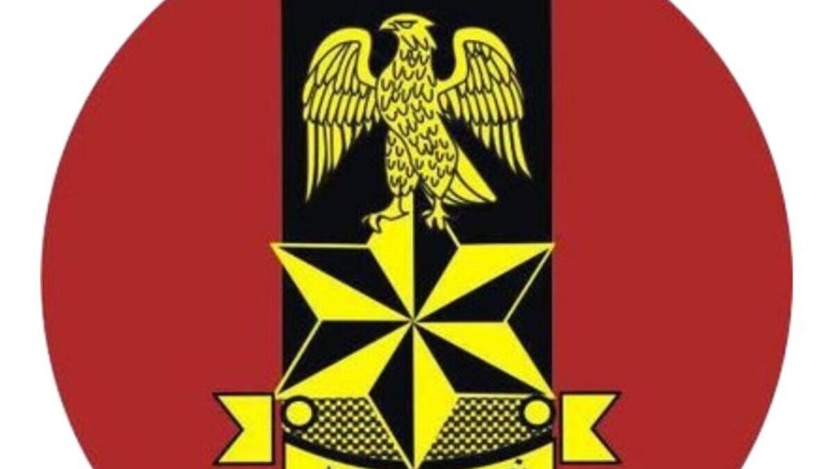 Nigerian Army soldiers training exercise