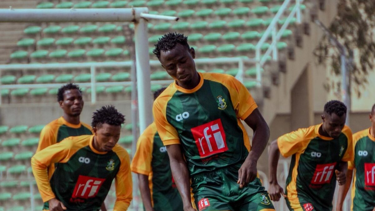 Nigerian football stadium security match day