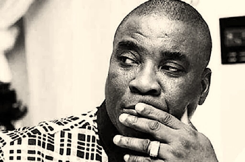 Nigerian musician performing on stage