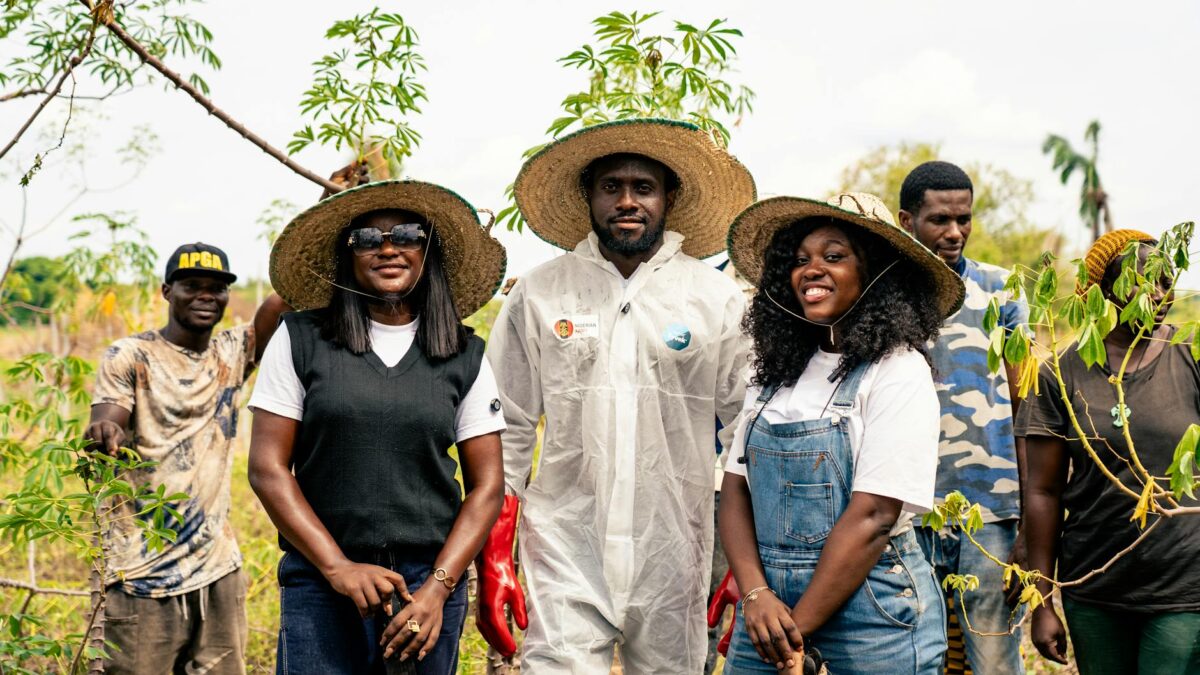 Nigerian women farmers mining agriculture sector