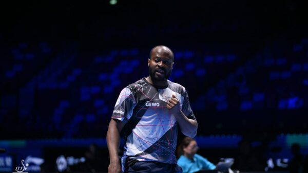 Quadri Aruna inspires Nigeria to opening win at ITTF Championships
