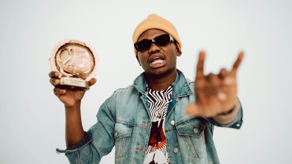 Zyno Lagos rapper portrait studio