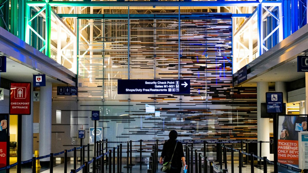 airport border health screening checkpoint