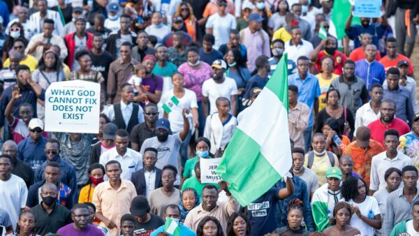 Newly crowned governorship candidate battles endless stream of visitors