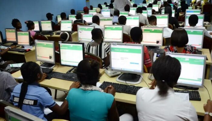 examination hall student desk testing