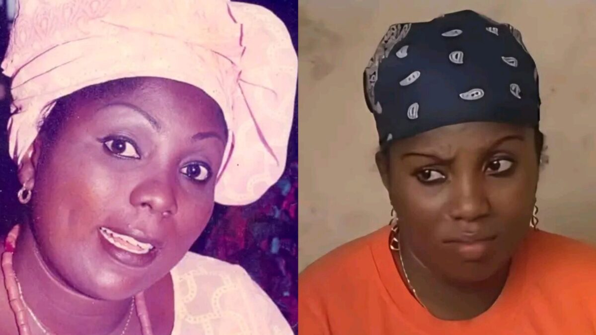 Nigerian actress mourning film industry