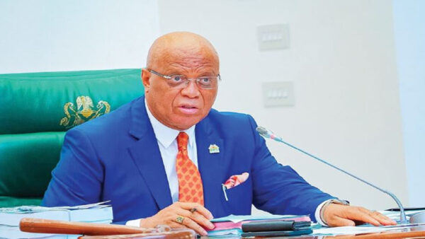 Akwa Ibom governor Umo Eno files APC form for second term