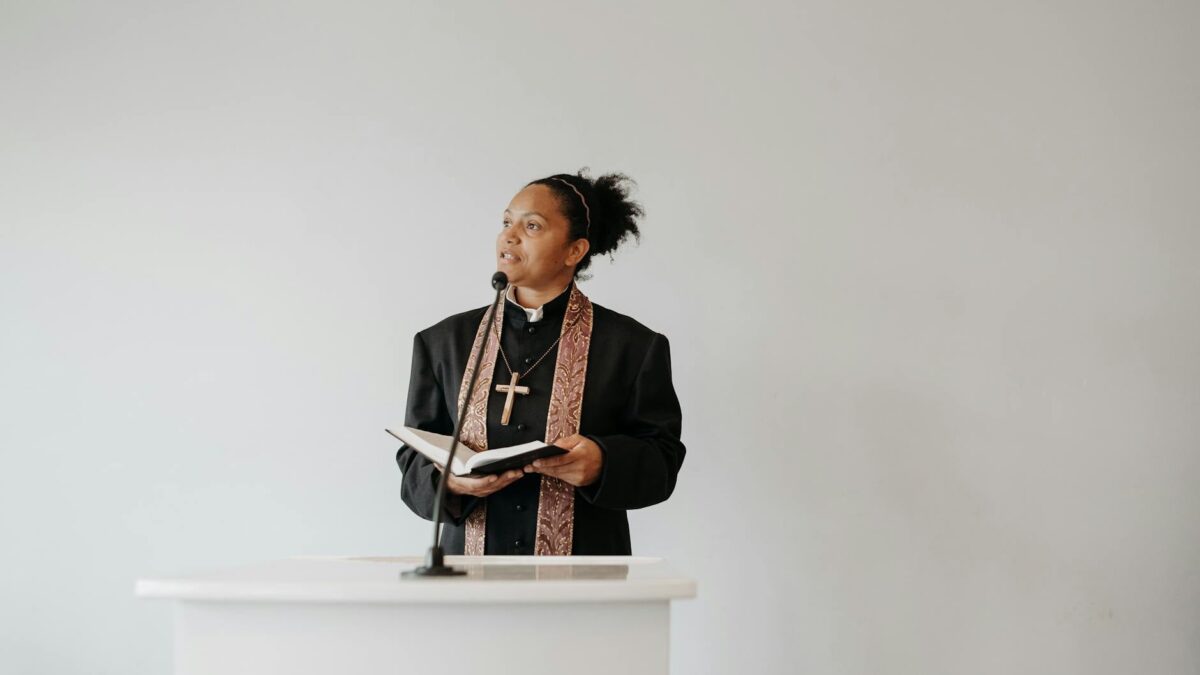 Nigerian pastor church preaching Nigeria