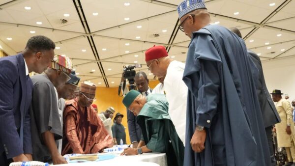 Shettima files Tinubu’s 2027 presidential nomination forms