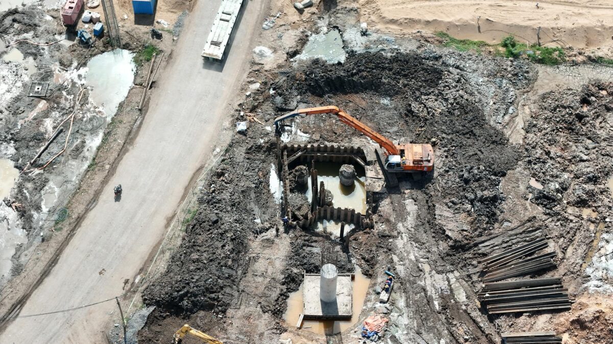 Nigerian road construction infrastructure project