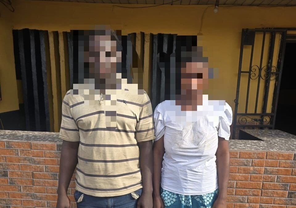 police arrest family children safety