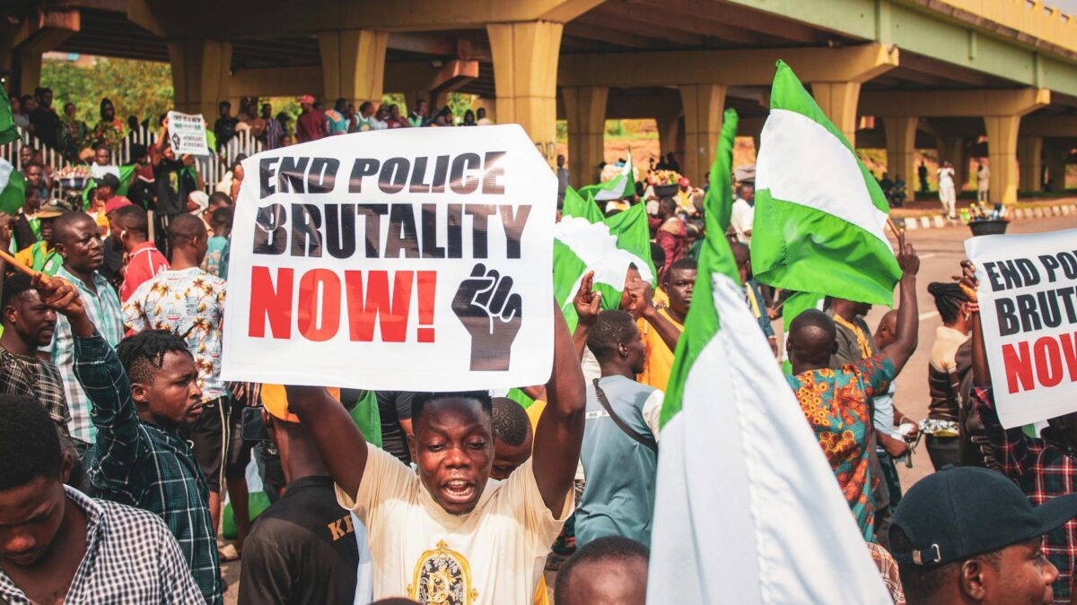 political campaign rally Nigeria