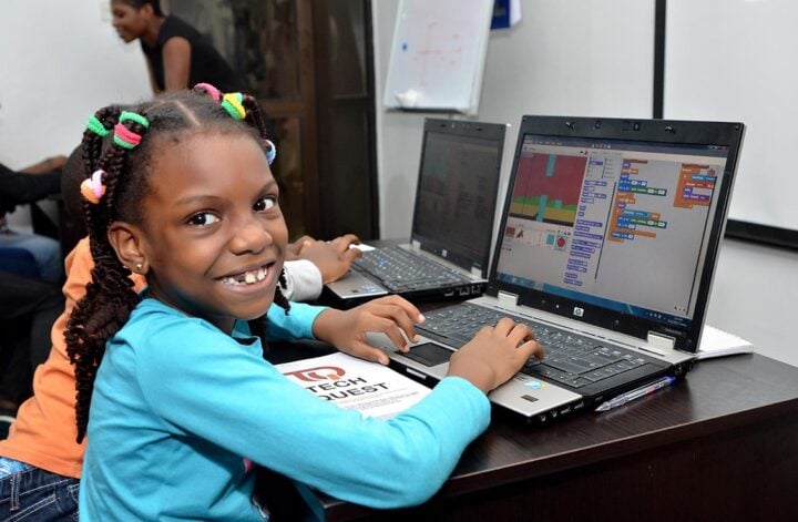 student classroom learning without technology
