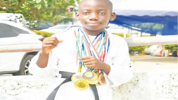 Aramide Makinde becomes Nigeria’s youngest karate black belt at 10