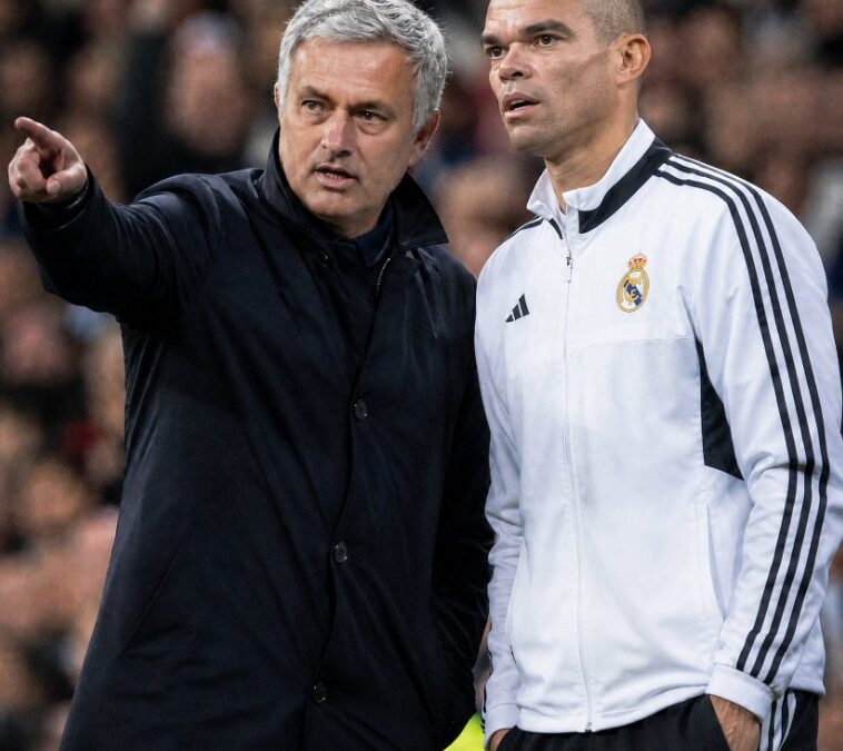 Jose Mourinho football manager portrait