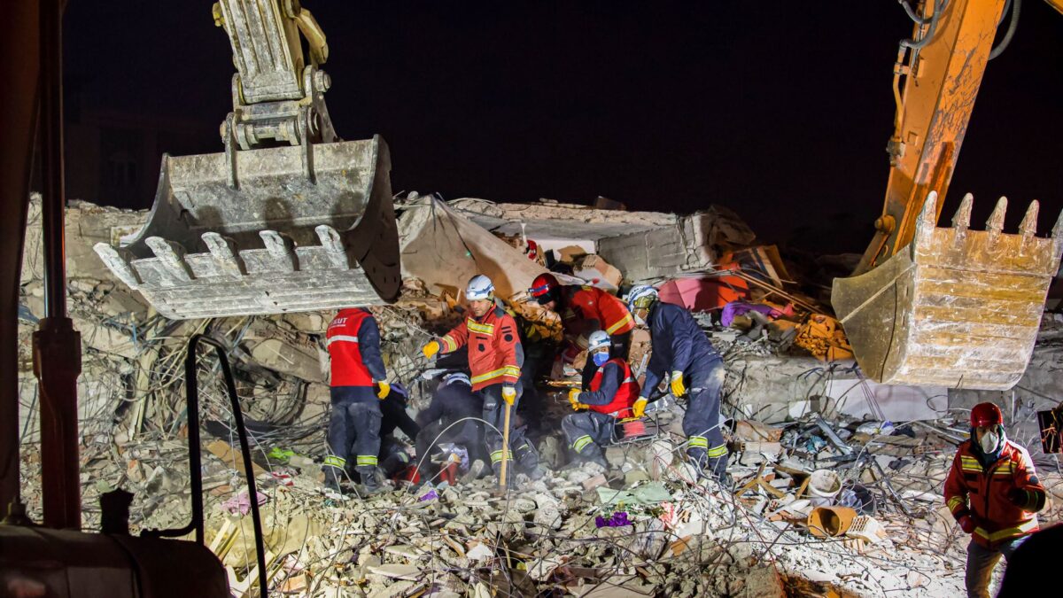 military rescue operation humanitarian aid