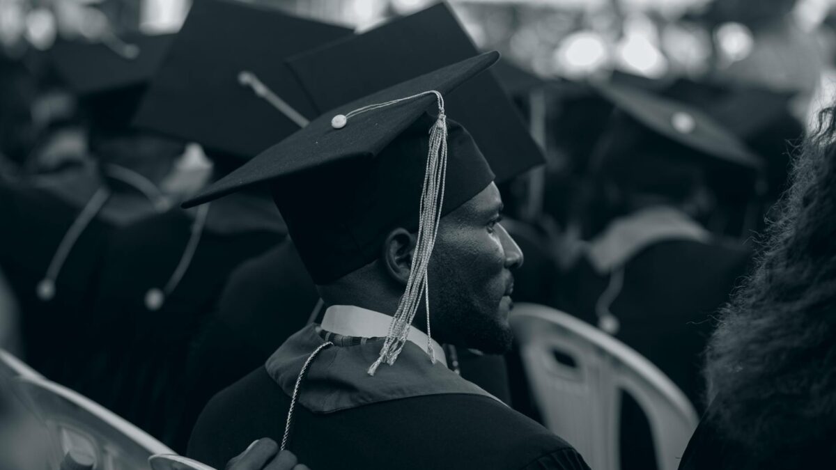 Nigerian university student graduation celebration